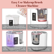 3 in1 Electric Makeup Brush Cleaner